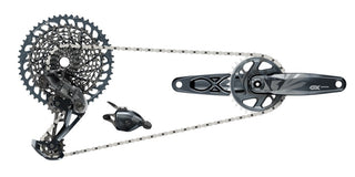 SRAM GX Eagle DUB Groupset Lunar (Rear Der - Trigger Shifter w Clamp - Crankset DUB 12s 170 BOOST w DM 32t X-SYNC Chainring - Chain 126 links 12s - Cassette XG-1275 10-52t - Chaingap Gauge)