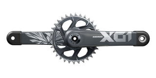 SRAM Crankset X01 Eagle DUB 12s 175 w DM 32T X-SYNC 2 Chainring Lunar Oxy Red (DUB Cups/Bearings not included) C3