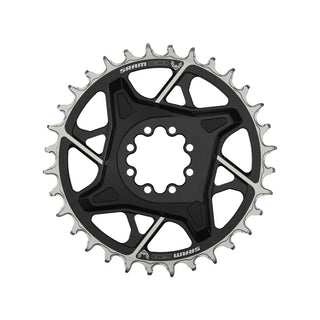 SRAM Chain Ring T-TYPE 32T DM 3mm Offset Eagle (including 8 bolts) Black - XX D1