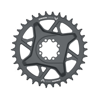 SRAM Chain Ring T-TYPE 36T DM 0mm Offset Eagle (including 8 bolts) Black - XXSL D1