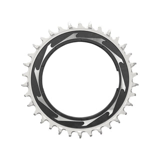 SRAM Chain Ring T-TYPE 32T Powermeter Threaded 0mm Offset Eagle (including pin thread backup and screw) - Black/Silver XXSL D1