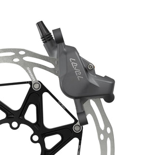 SRAM Disc Brake Level Bronze Stealth 2 Piston -  Aluminum Lever - Stainless Hardware - Reach Adj - Blast Dark Polar Front 950mm Hose (includes MMX Clamp - Rotor/Bracket sold separately) C1