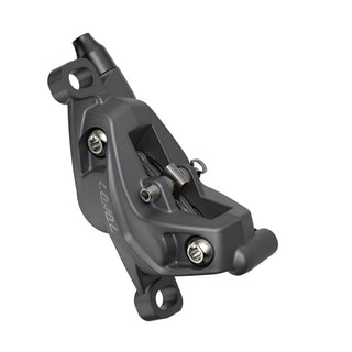 SRAM Disc Brake Level Bronze Stealth 4 Piston -  Aluminum Lever - Stainless Hardware - Reach Adj - Blast Dark Polar Front 950mm Hose (includes MMX Clamp - Rotor/Bracket sold separately) C1