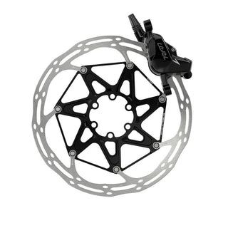 SRAM Disc Brake Level Silver Stealth 2 Piston -  Aluminum Lever - Stainless Hardware - Reach Adj - Black Ano Front 950mm Hose (includes MMX Clamp - Rotor/Bracket sold separately) C1