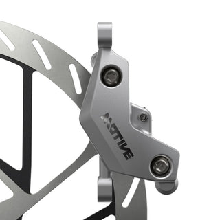 SRAM Disc Brake Motive Ultimate Stealth Expert Kit- Carbon Lever - Tool Free Reach - Bleeding Edge -Black/Teal Splatter - Front950 -Rear2000 (includes MMX Clamps -Rotors -Brackets) A1