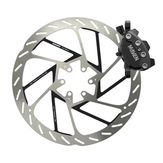 SRAM Disc Brake Maven Base - Aluminum Lever - Stainless Hardware - Reach Adj - Diffusion Black - Front/Rear - 2000mm Hose (includes MMX Clamp -20P-2 Bracket -Bleeding Edge Tool) A1
