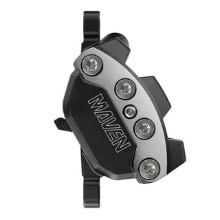 SRAM Disc Brake Maven Ultimate Stealth - Aluminum Lever - Ti Hardware - Reach/Contact Adj  -SwingLink - Clear Ano Front 950mm Hose (includes MMX Clamp -20P-2 Bracket) A1