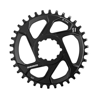 SRAM Chain Ring X-SYNC STEEL 28T DM 3mm Offset Steel 3.5mm Black 11 speed