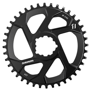 SRAM Chain Ring X-SYNC STEEL 28T DM 3mm Offset Steel 3.5mm Black 11 speed