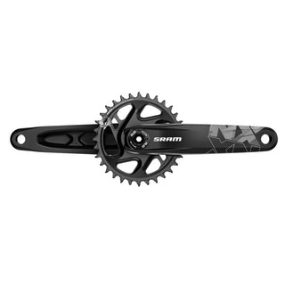 SRAM Crank NX Eagle Fat Bike 4" DUB 12s 175 w DM 30t X-SYNC 2 Steel Chainring Black (DUB Cups/Bearings Not Included)