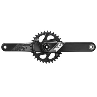 SRAM Crank X01 Eagle Fat Bike 5" DUB 12s 175 w Direct Mount 30t X-SYNC 2 Chainring Black (DUB Cups/Bearings Not Included)