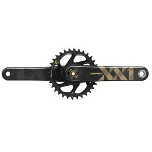 SRAM Crank XX1 Eagle Boost 148 DUB 12s 170 w DM 34t X-SYNC 2 Chainring Gold (DUB Cups/Bearings Not Included)