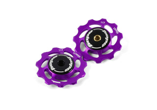 Hope Jockey Wheels Pair - 11 Teeth Purple