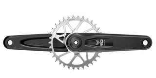 SRAM Crankset Eagle 90 Q174 CL55 DUB MTB Wide 160mm Black 2-guards 32t Steel T-Type (BB and BB DUB spacers are not included)