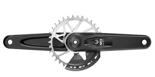 SRAM Crankset Eagle 90 Q174 CL55 DUB MTB Wide 175mm Black 2-guards 32t Steel T-Type (BB and BB DUB spacers are not included)