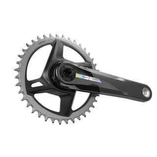 SRAM Crankset Force 1x D2 DUB - Unicorn Grey w/Laser Foil - 175mm DM 40T (BB not included)