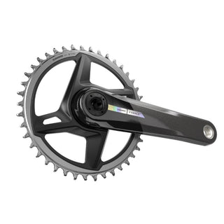 SRAM Crankset Force 1x Wide D2 DUB - Unicorn Grey w/Laser Foil - 165mm DM 40T (BB not included)