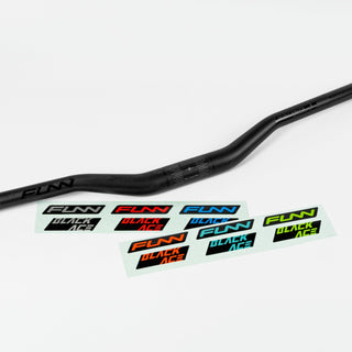 FUNN Black Ace Carbon Handlebar 7mm Rise - Black