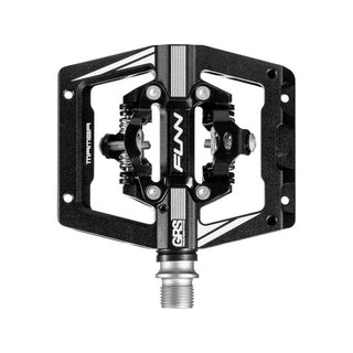 FUNN Mamba S SPD Clipless MTB Double Sided Pedal Pair - Black