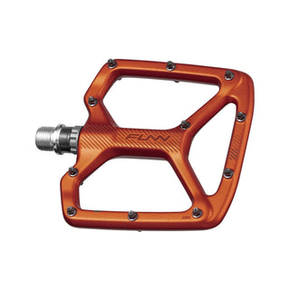 FUNN Python V2 Flat MTB Alloy Pedals - Orange