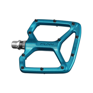 FUNN Python V2 Flat MTB Alloy Pedals - Turquoise