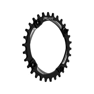 FUNN Solo Narrow-Wide 30T Chainring 104 BCD - Black