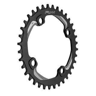 FUNN Solo Narrow-Wide 36T Chainring 104 BCD - Black