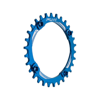 FUNN Solo Narrow-Wide 30T Chainring 104 BCD - Blue