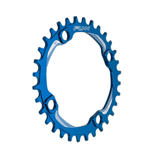 FUNN Solo Narrow-Wide 32T Chainring 104 BCD - Blue