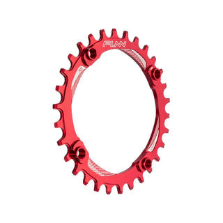 FUNN Solo Narrow-Wide 30T Chainring 104 BCD - Red