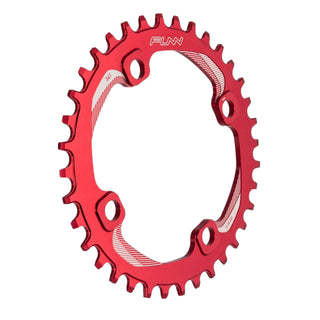 FUNN Solo Narrow-Wide 36T Chainring 104 BCD - Red