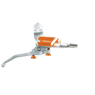 Hope Tech 4 Master Cylinder Complete Right Hand - Silver/Oragne