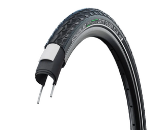 Schwalbe Delta Cruiser Plus 700 x 38C Puncture Guard Reflective E-25