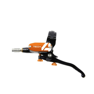 Hope Tech 4 Master Cylinder Complete Left Hand - Black/Orange