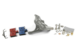Hope RX4+ Caliper Flatmount+ 20MM Min - Front Silver