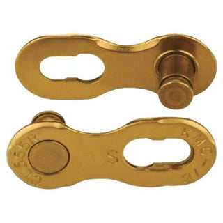 KMC 12 Speed Connecting Link 2 Pack - Gold