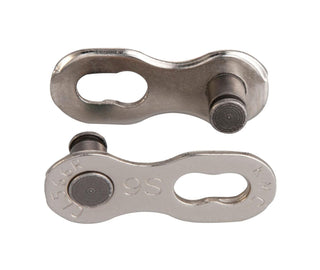 KMC 9 Speed Chain Connecting Link 2 Pack - Silver