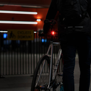 Knog Frog Rear Bike Light 20 Lumens Rechargeable - Spider Black