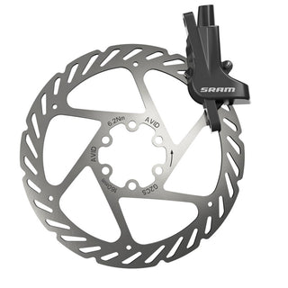 SRAM Disc Brake Level Black Rear 1800mm Hose 160mm G2CS Rotor (includes mounting hardware for IS and Post Mount) A1