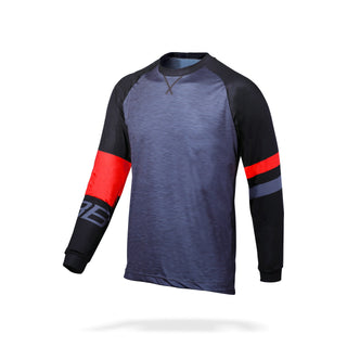 BBB Cycling BBW-317 Switchback Long Sleeve Men's Jersey - Grey/Red