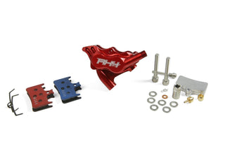 Hope RX4+ Caliper Flatmount+ 20MM Min - Rear Red