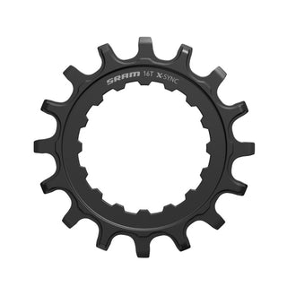 SRAM Chain Ring X-SYNC Sprocket for Bosch motors 16T Straight Steel Black
