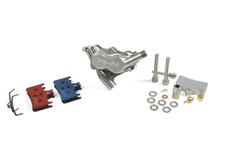 Hope RX4+ Caliper Flatmount+ 20MM Min - Rear Silver