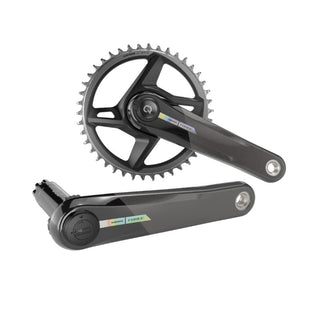 SRAM Force 1x AXS D2 - Unicorn Grey w/Laser Foil - Road Power Meter Spindle DUB 175 - 40T DM (BB not included)