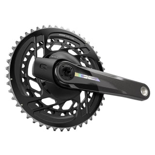 SRAM Force AXS D2 - Unicorn Grey w/Laser Foil - Road Power Meter Spider DUB 175 - 5037T DM (BB not included)