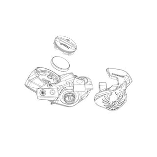 SRAM EC BLIP WIRELESS MOUNTING SPARE KIT (2 BRACKETS - 2 PLASTIC SLEEVES - TAPE)
