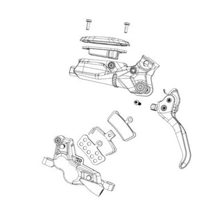 SRAM DISC BRAKE PADS - X-LARGE SINTERED/STEEL (HEAVY DUTY) (20 SETS) - MAVEN 2024+