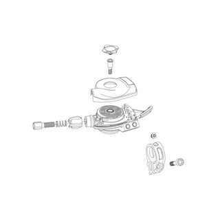SRAM SHIFT LEVER TRIGGER COVER KIT XX1 EAGLE RIGHT NEUTRAL