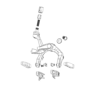 SRAM Brake Pad/Holder Force Pair