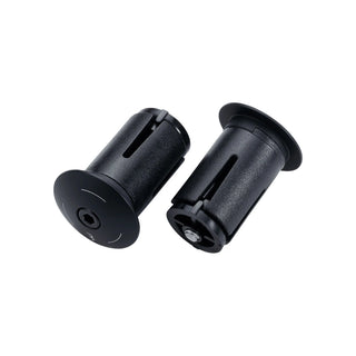 BBB Cycling Aluminium Screw-On End Caps 2pc - Black